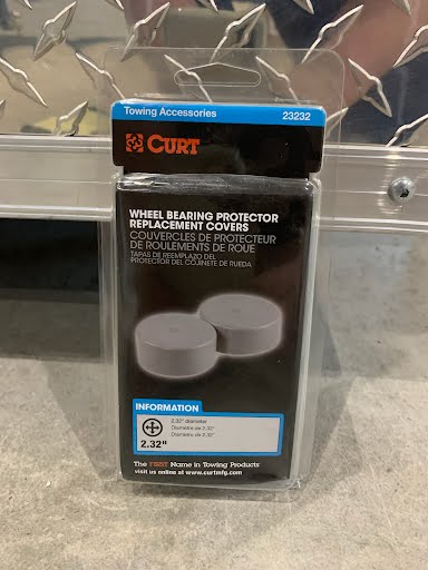 CURT 2.32" Bearing Protector Dust Covers (2-Pack) 23232
