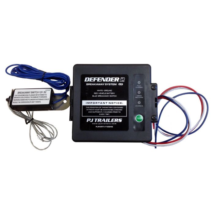PJ Breakaway kit "Defender 2" w/ LED - Indiana Trailer Sales