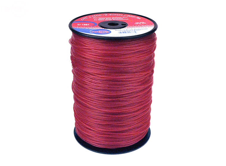 TRIMMER LINE .095 5 LB. SPOOL RED COMMERICAL