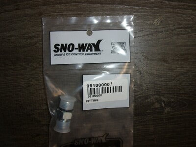 Sno-Way Fitting, Straight Connector