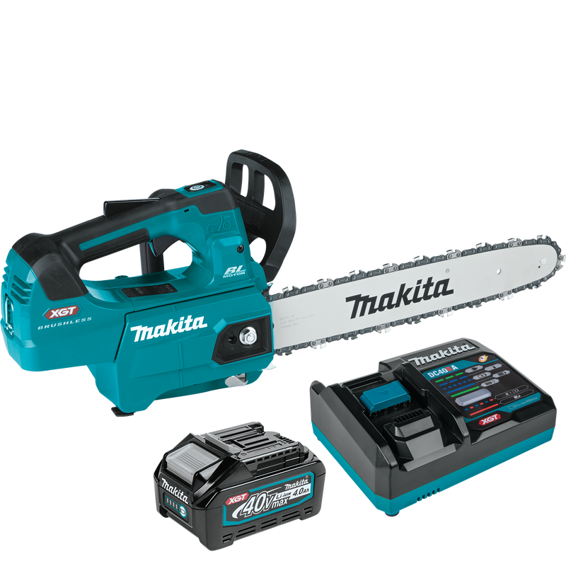 Makita 40V max XGT® Brushless Cordless 14" Top Handle Chain Saw Kit
