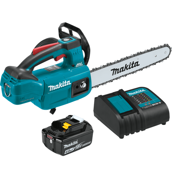 Makita 18V LXT® Lithium‑Ion Brushless Cordless 12" Top Handle Chain Saw Kit