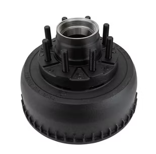 Dexter Hub and Drum Dexter 9K-10KGD axle component with 8x6.5 bolt pattern, used in trailer axle systems.