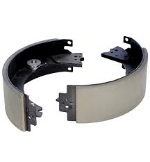 Dexter Brake Shoe and Lining for electric, cast, right-hand, 12.25x3.375 inches, 8K/10K capacity, industrial brake component.