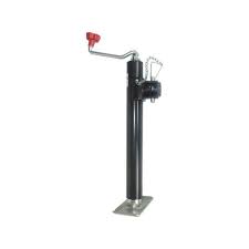 Ram 2000 Lbs Capacity Pipe Mount Jack, Top Wind, 15" Lift, 15" Bracket Height - Indiana Trailer Sales