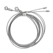 HD Ramp Door Cable for trailer, durable trailer accessory by Ebay, showing the cable attached to a trailer ramp door.
