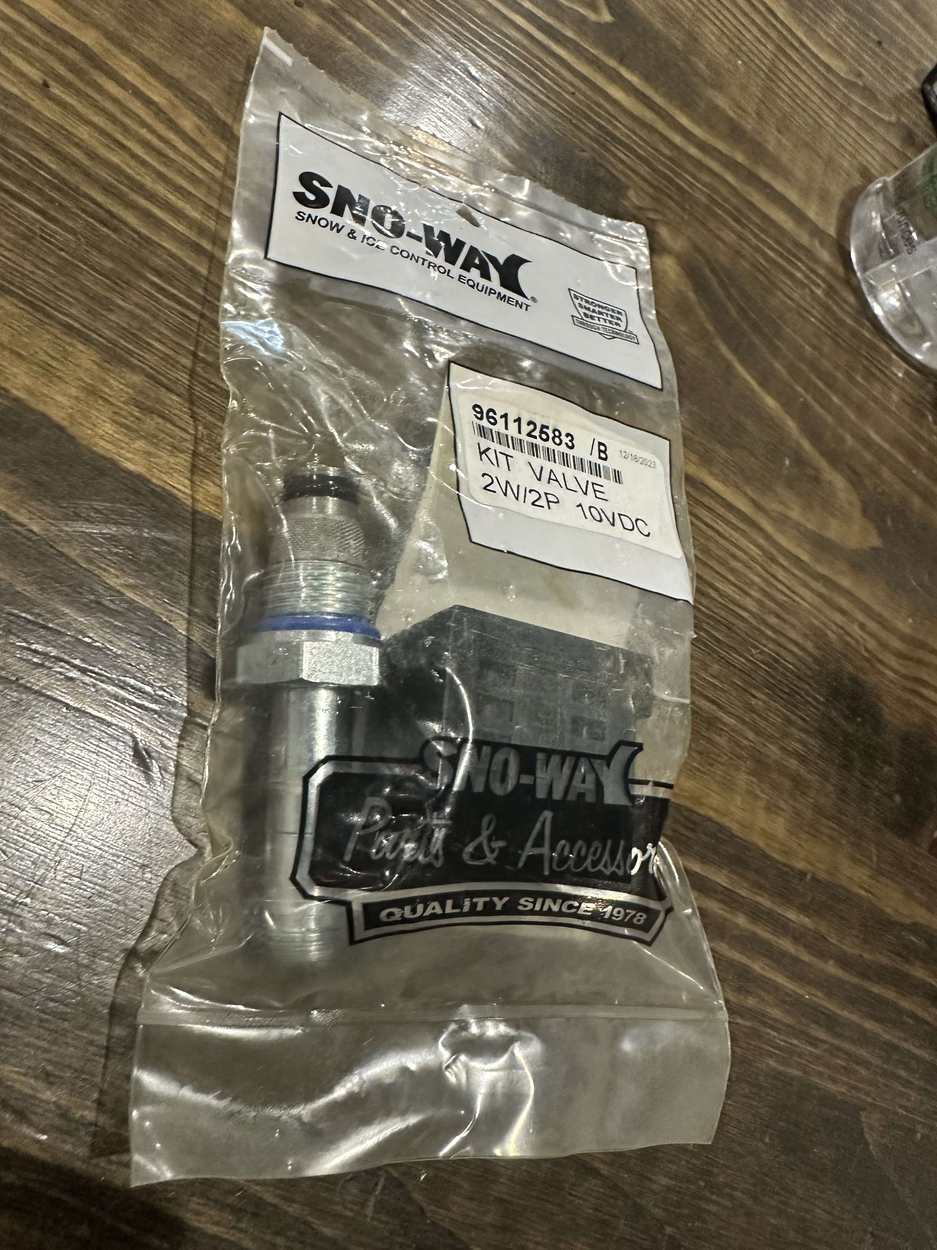 Kit, Valve 2W/2P, 10VDC