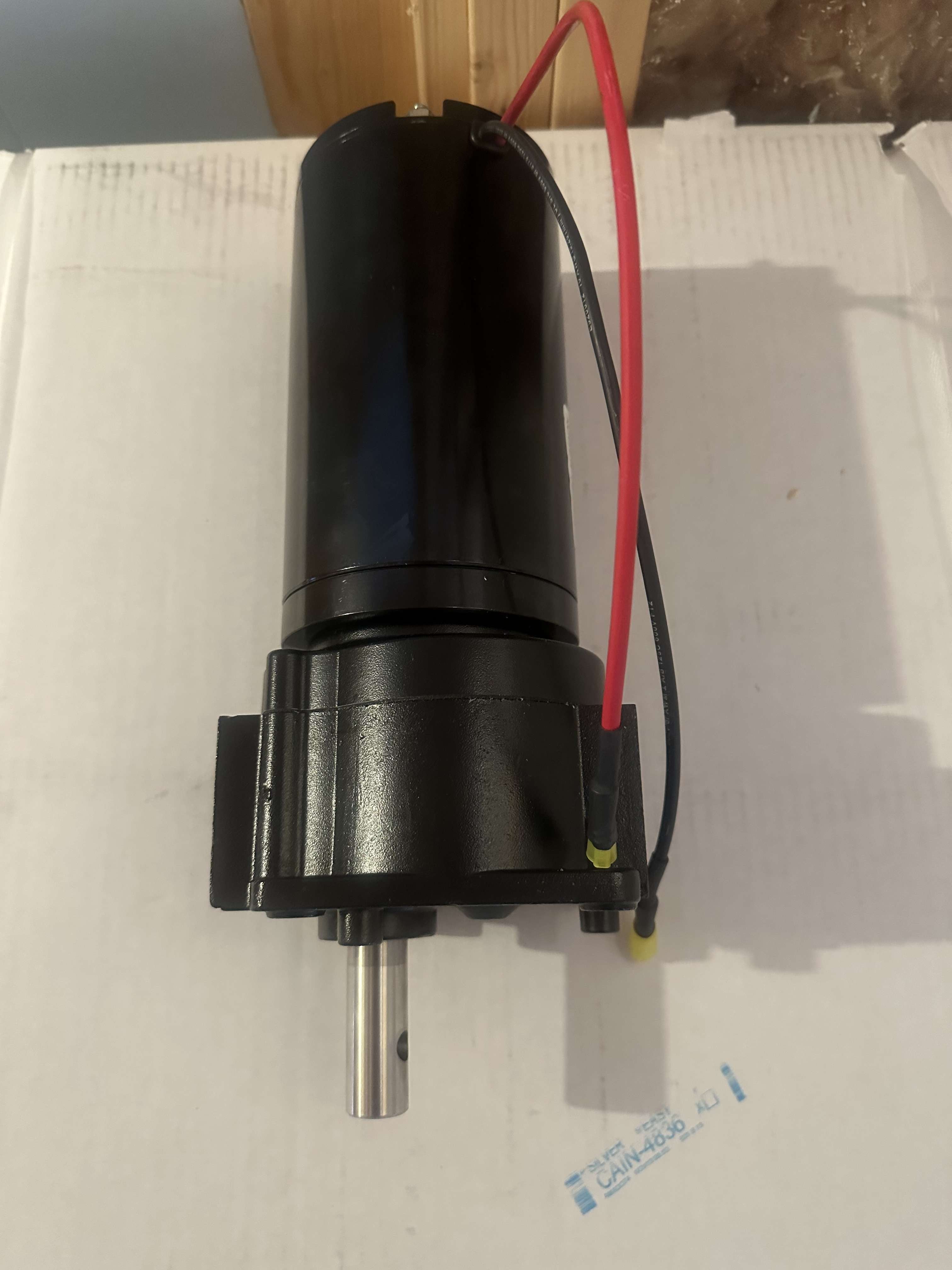 Sno-Way Gearmotor, Auger 15:1 RVB