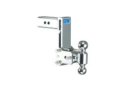 B&W Tow & Stow 2-Ball Mount Chrome 2.5" Shank
