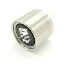 Dexter Vault 2.328 bearing proctor for axle components, shown in an industrial setting with metal parts and tools.