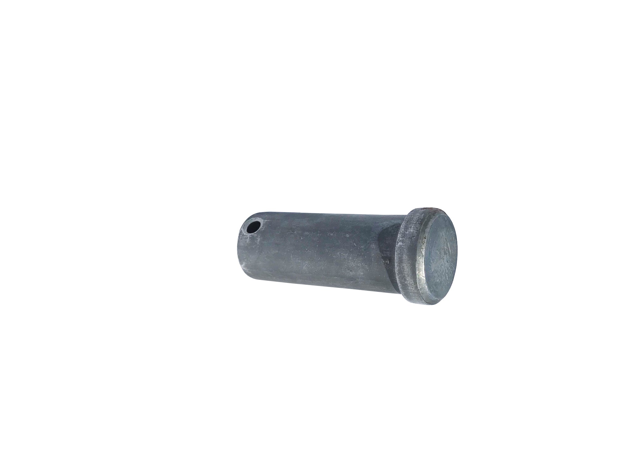 Steel pin clevis with 1x2.5 inch length, used for trailer body and frame components, by Indiana Trailer Sales.