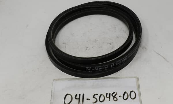 Pump Belt Outlaw by Indiana Trailer Sales, durable black pump belt with sturdy design, suitable for industrial or outdoor use.