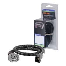 Curt brake control harness for Chevy Traverse, electrical and lights component, designed for trailer brake system installation.