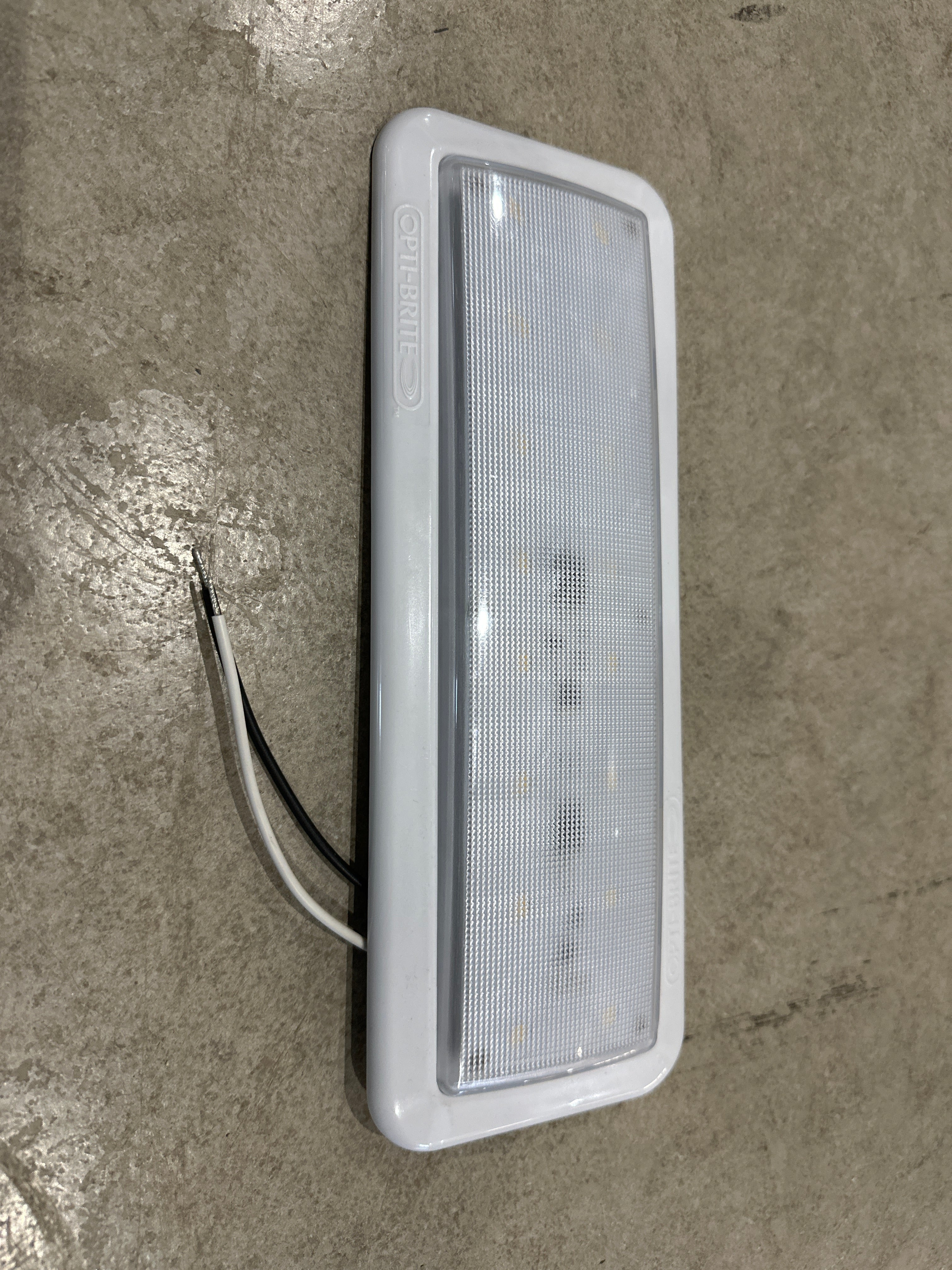 Discovery 11-inch Deluxe Dome Light from Indiana Trailer Sales, electrical and lighting fixture with clear lens and durable design.