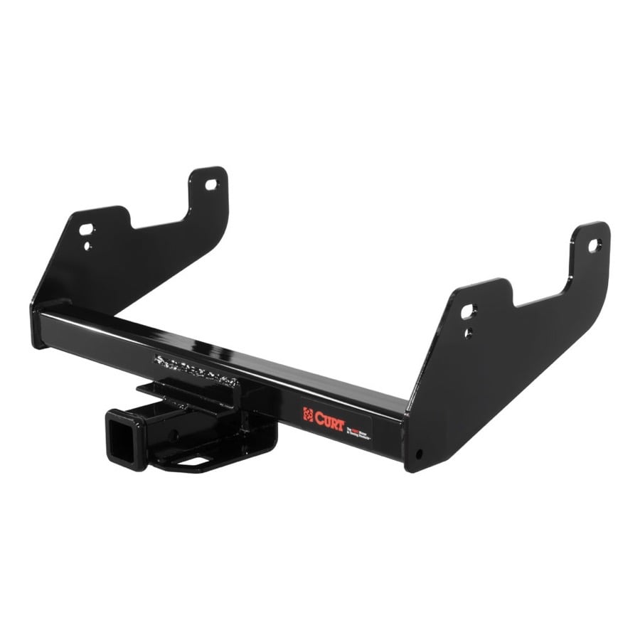 Curt Ford F-150 Class IV hitch installed on a pickup truck, designed for towing heavy loads, by Indiana Trailer Sales.