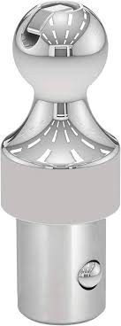 Curt OEM Puck System 2-5/16" Gooseneck Ball for Chevrolet, Ford, GMC, Nissan, RAM trucks, 30K capacity hitch accessory.
