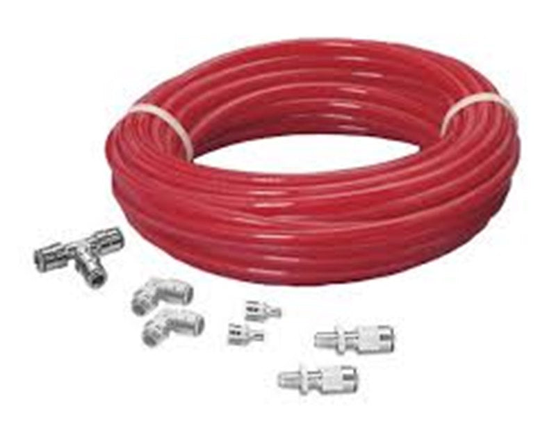 Firestone Air Line Kit for trucks, featuring durable hoses and fittings, designed for reliable air system connections.