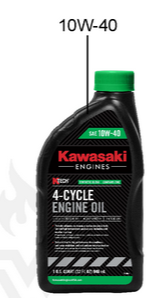 Kawasaki Oil, 4 CYCLE, 10W40 1QT