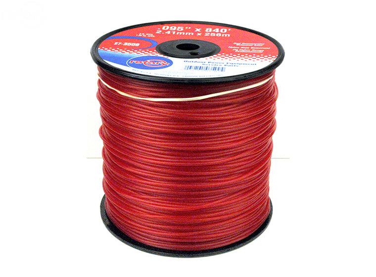 TRIMMER LINE .095 3LB SPOOL RED COMMERCIAL - Indiana Trailer Sales