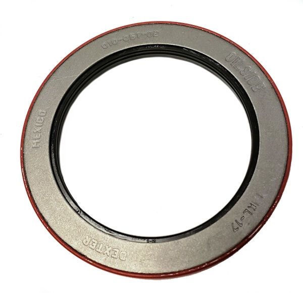 Tex Trail Dexter hub seal for 9-10kg axle, 3.877-inch outer diameter, 2.860-inch inner diameter, axle component.