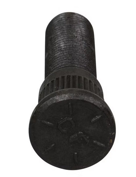 Tex Trail axle component stud 1/2-20 x 1.84 for trailer axles, durable steel construction with threaded end for secure fitting.
