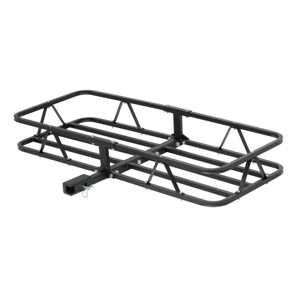 Curt - 18145 - 48" X 20" BLACK STEEL BASKET CARGO CARRIER - Indiana Trailer Sales