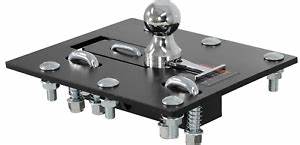 CURT - 61052 - OVER-BED FOLDING BALL GOOSENECK HITCH - Indiana Trailer Sales