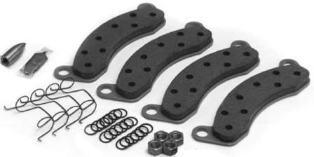 BRAKE DISC PAD KIT 10-12K DX - Fits Dexter 10,000 to 12,000 pound hydraulic disc brakes - K71-180-00 - 6450109 - Indiana Trailer Sales