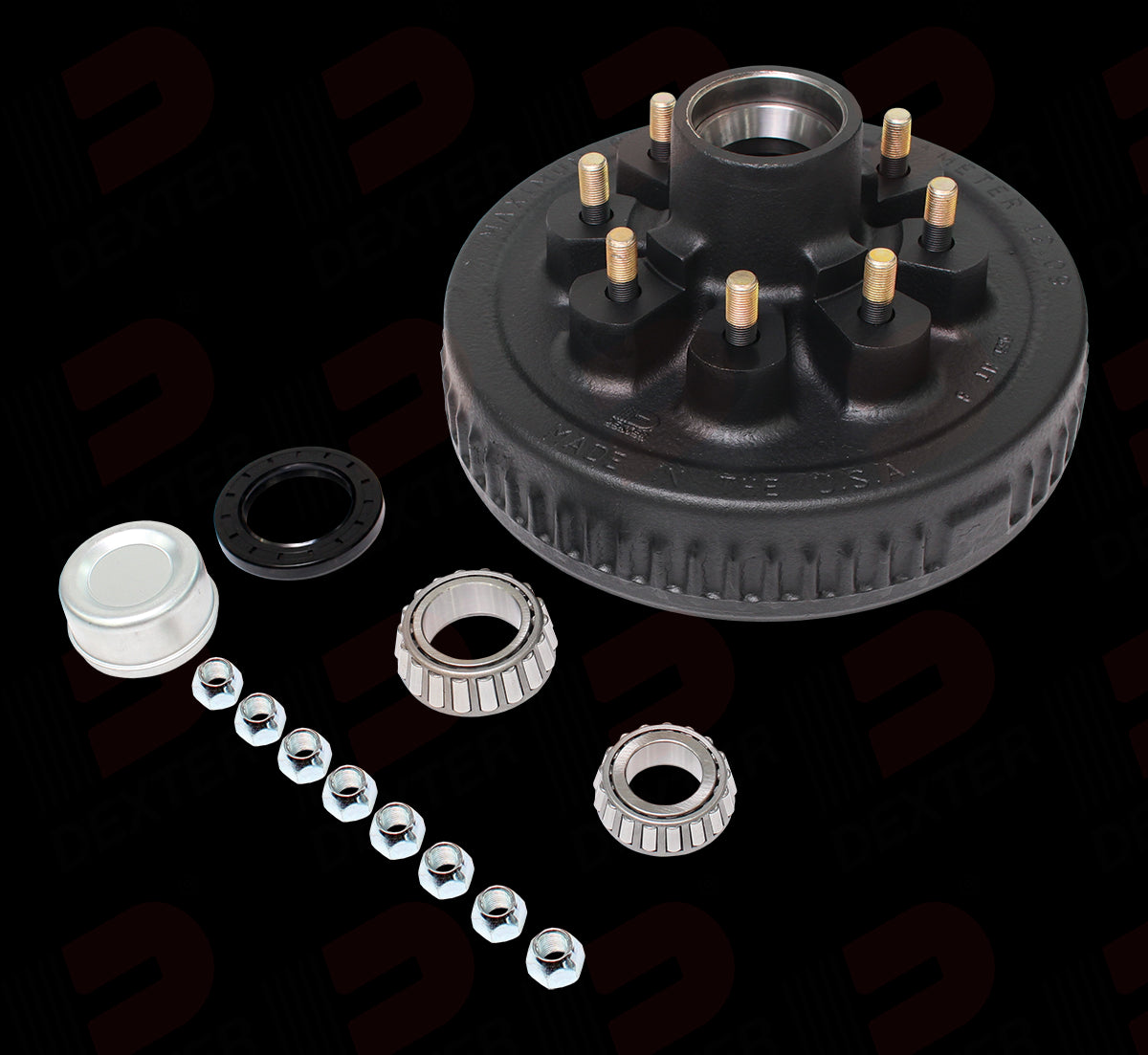 KIT H-D DX 5.2-7K 865 9/16 EZ - 008-219-9C - 7650050-02 - Indiana Trailer Sales