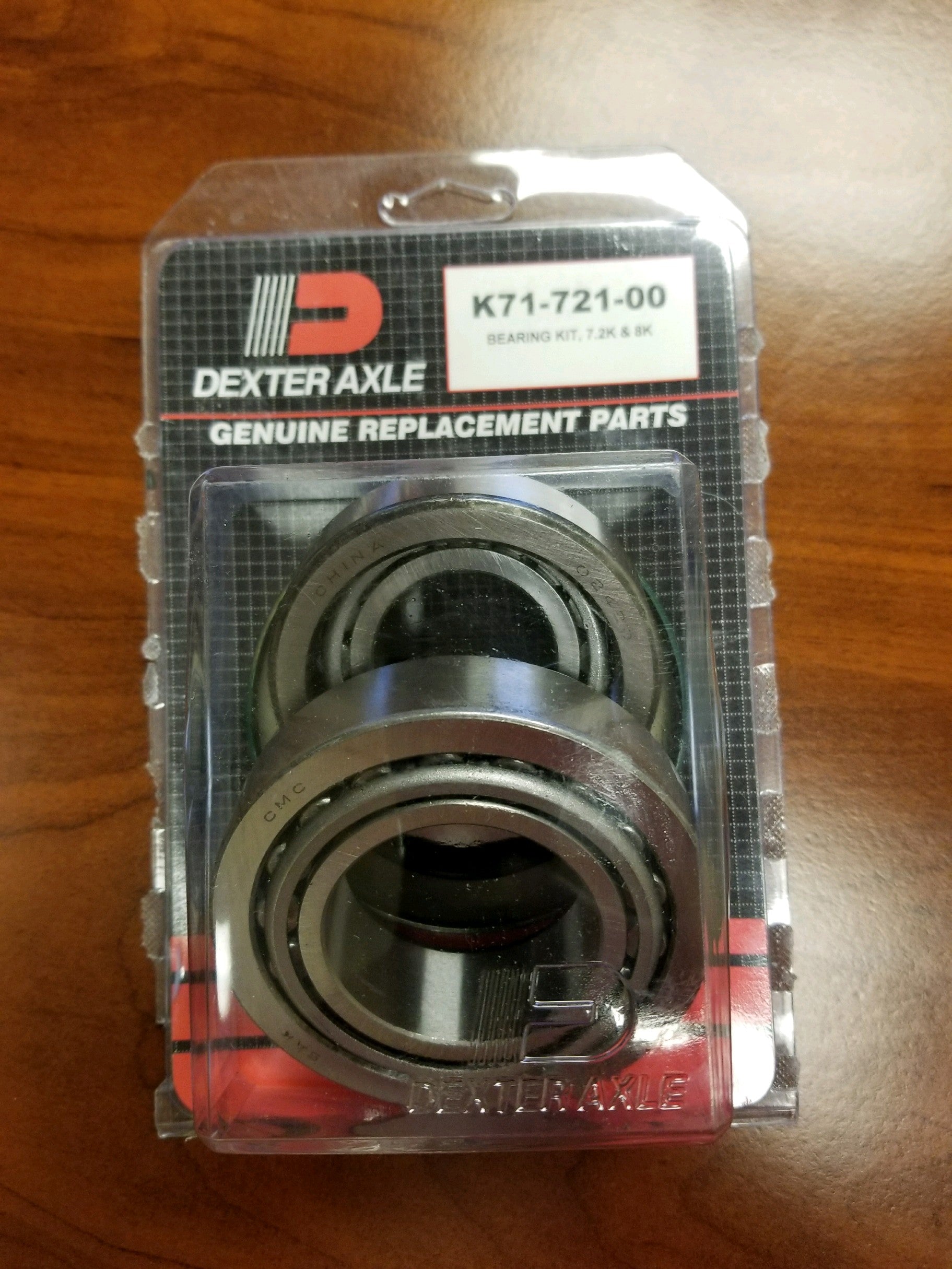 DEXTER BEARING KIT #42 7.2-8K - K71-721-00 - 7800094-01 - Indiana Trailer Sales