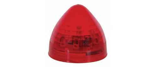 2" Red Beehive 8D - LED - 8100487