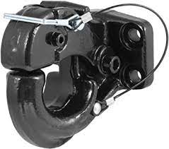 Pintle Hook 20K Rigid 4-Bolt Flang Med-duty - 8550201 - Indiana Trailer Sales