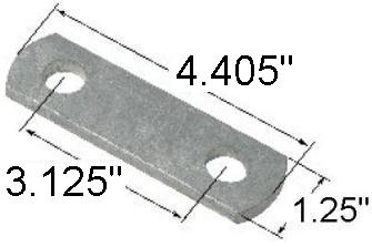 SHACKLE STRAP 3.125 - Indiana Trailer Sales