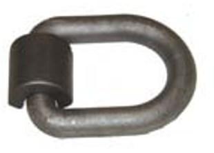 D-RING WELD-ON 1DIA 4x3 WITH BRACKET -9250032