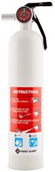 fire extinguisher 2.5 pound bottle; white; with mounting bracket; dot approved - AUTOMAR10 - Indiana Trailer Sales