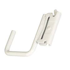 J-HOOK E-TRACK 2.00IN ID SQUARE WHITE - BUY01130