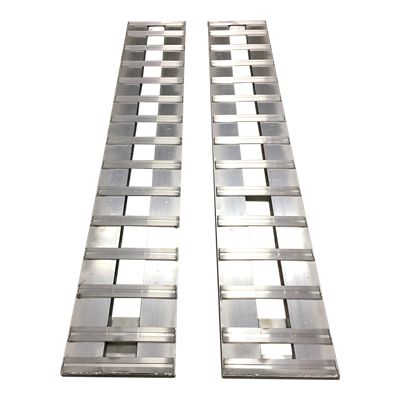 GEN-Y - GH-R96 - Aluminum Loading Ramps 15" Wide x 96" Long - Set of 2 - Indiana Trailer Sales