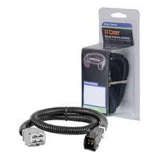 Curt Manufacturing brake control harness for Dodge and Jeep vehicles, electrical and lights component for trailer towing.