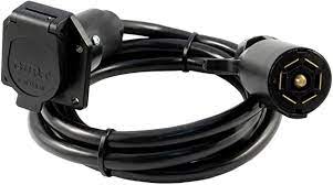 Curt Manufacturing LLC original equipment wiring extension for electrical and lighting systems, with connectors and wiring components.
