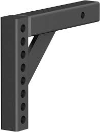 Curt Manufacturing LLC weight distribution shank with 2-inch shank, 5-5/8 inch drop, and 8-7/8 inch rise for hitches.