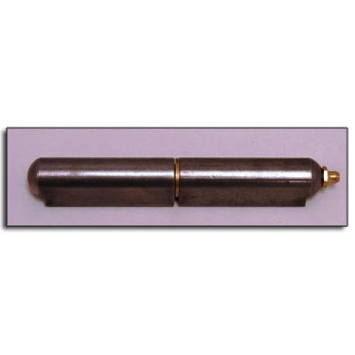 Hinge Barrel 4-1/2 inch for body and frame, by PJ Trailers MFG Inc., close-up of metal hinge component.