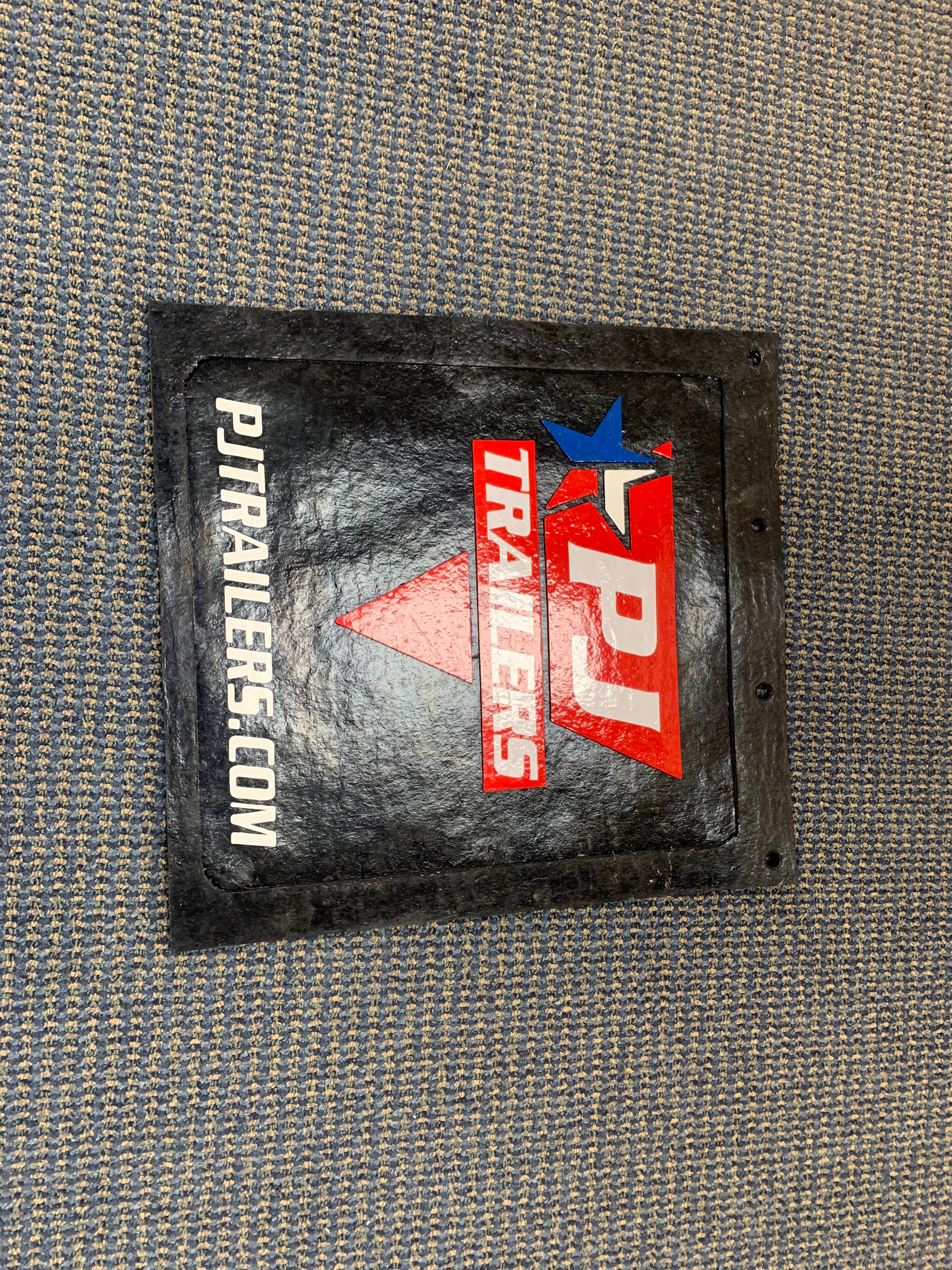PJ Mudflap 22-inch wide by 23-inch long body and frame component from PJ Trailers MFG, Inc.