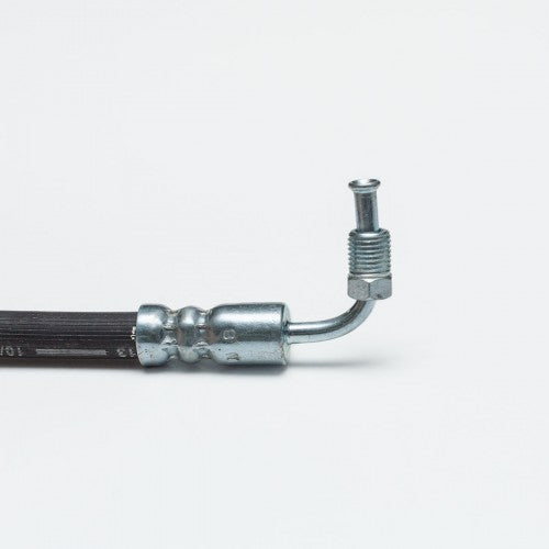 PJ Flex Hose 3/8-24 M/F brake hose from PJ Trailers MFG, Inc., 20.5 inches long, used in trailer brake systems.