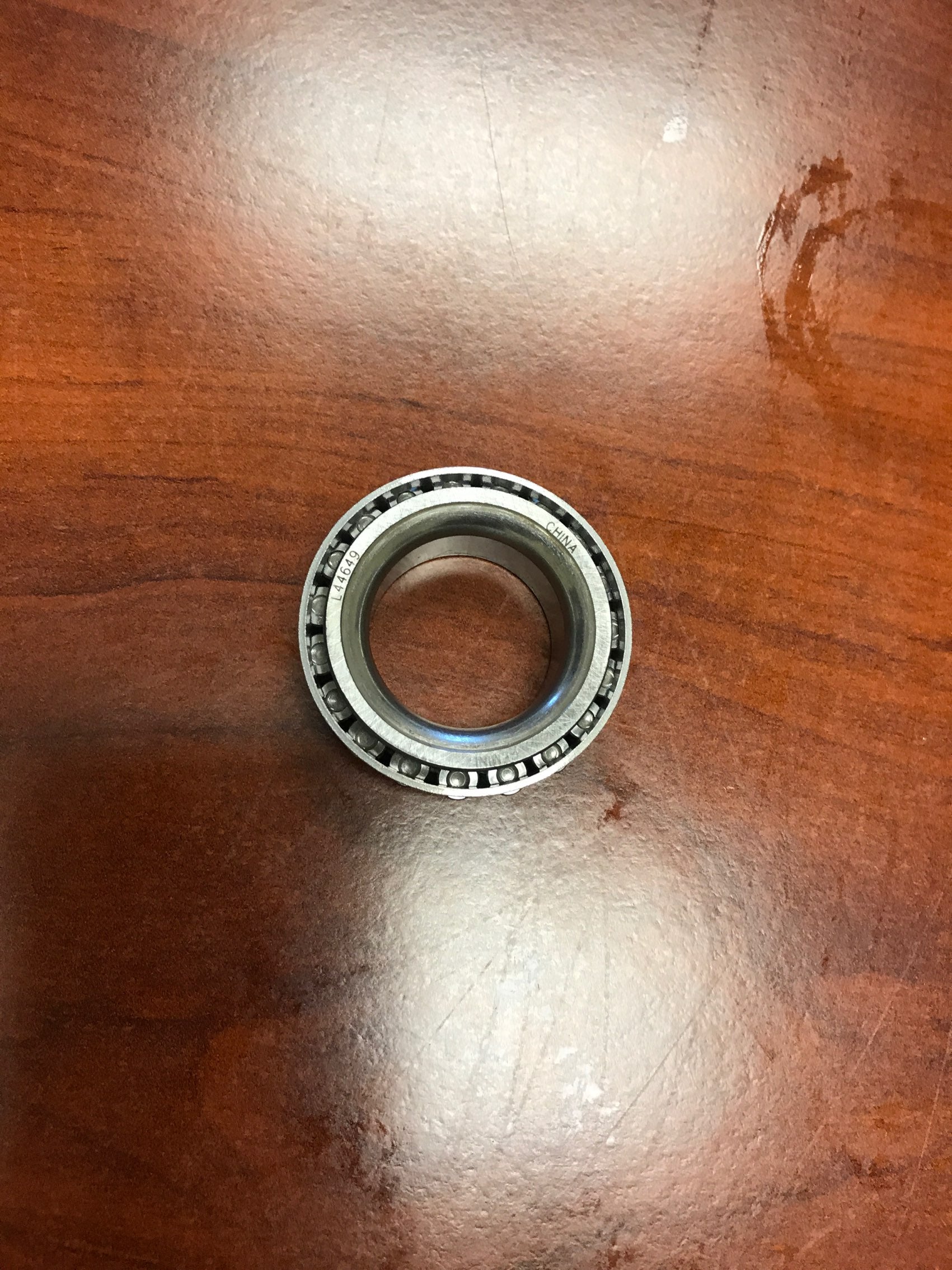 Tex Trail bearing cone with 1.063-inch inner diameter, axle component, designed for durable vehicle axle applications.