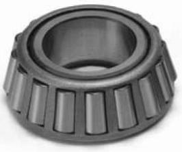 Tex Trail bearing cone LM11949 with 0.750-inch inner diameter axle component, used in vehicle axle assemblies.