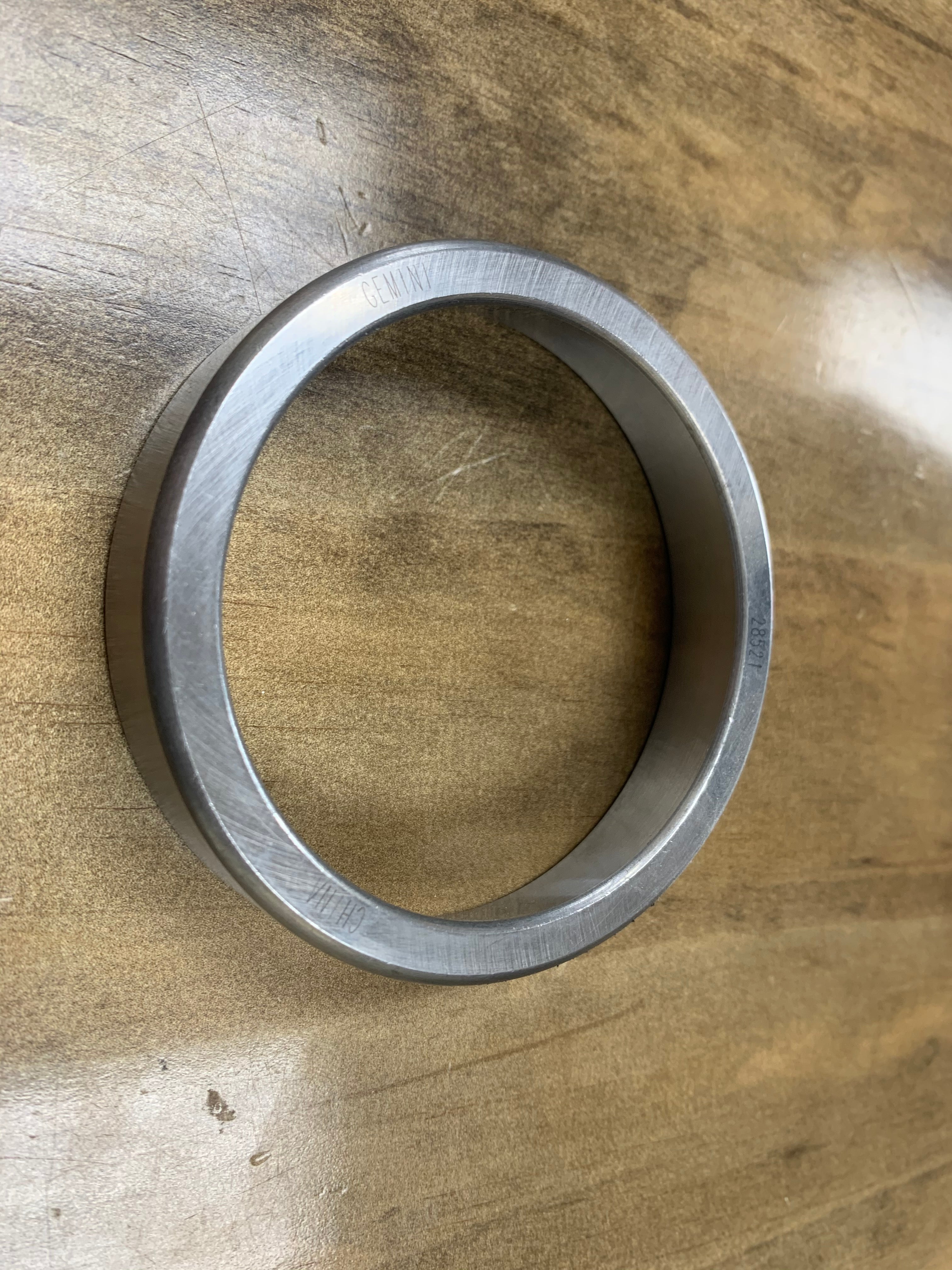 Tex Trail bearing race 28521 with 3.265-inch outer diameter, designed for axle components, part number 7800048.