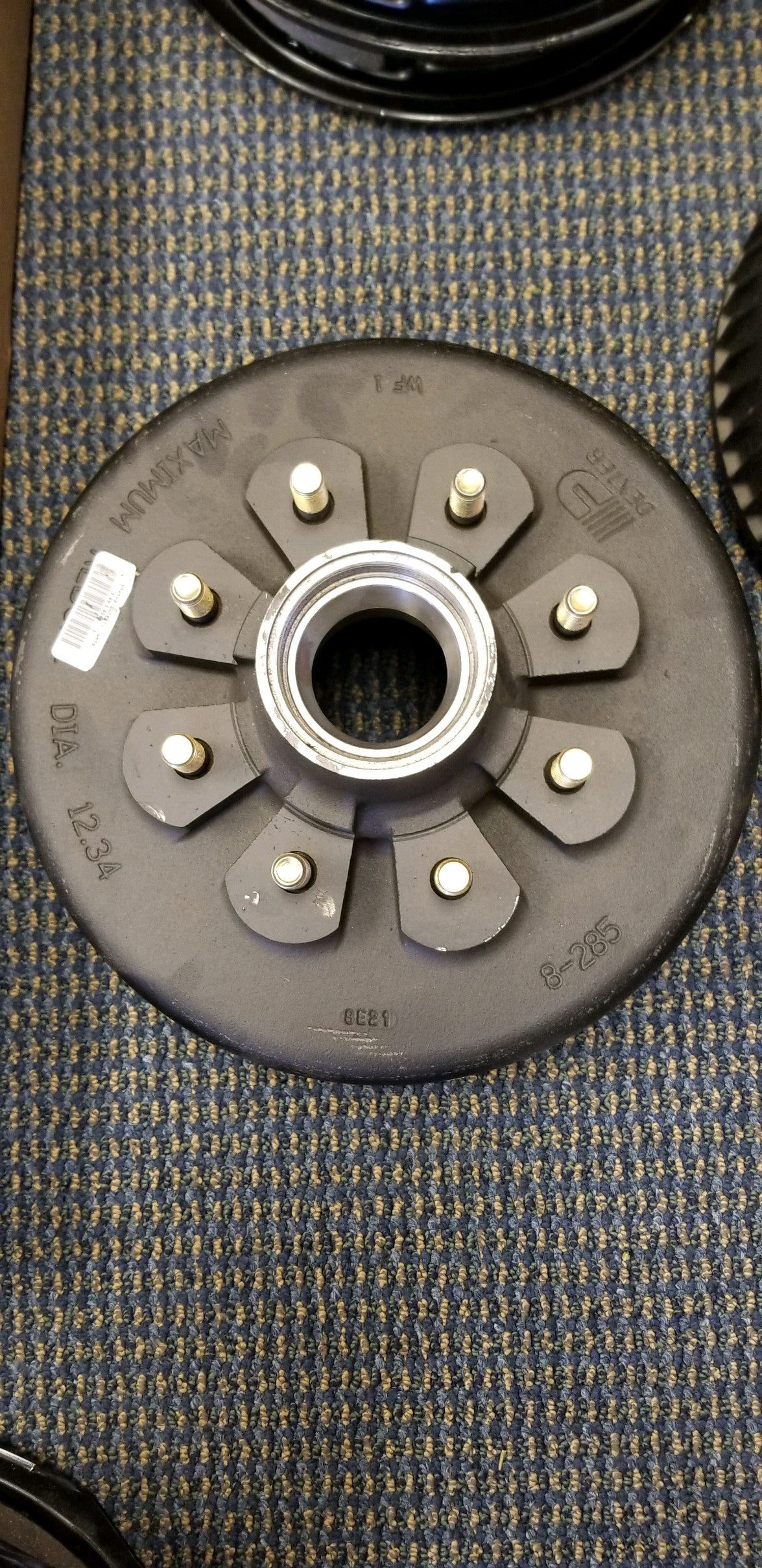 Tex Trail Dexter Kit H-D DX 8K 9/16 complete axle component set with detailed parts for heavy-duty trucks.