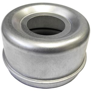 Tex Trail grease cap for axle with 2.45-inch outer diameter, suitable for 4.4-6K axle components, durable metal construction.