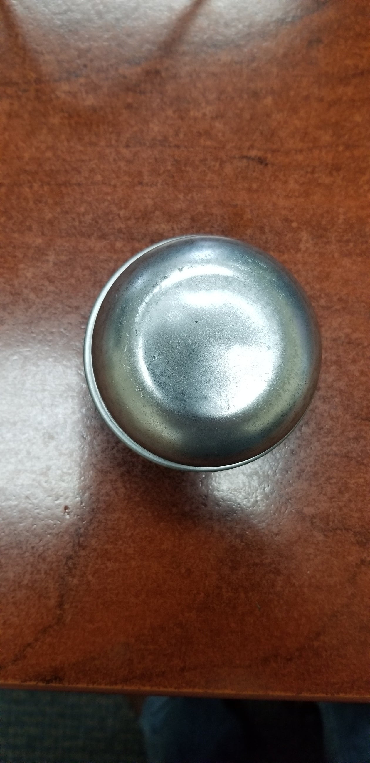 Tex Trail grease cap, 2.45-inch outer diameter, for 4.4-6K axle components, used in axle maintenance and protection.