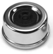 Tex Trail grease cap for axle, 2.72-inch OD, fits 5.2K to 7K axle components, durable axle part by Tex Trail.